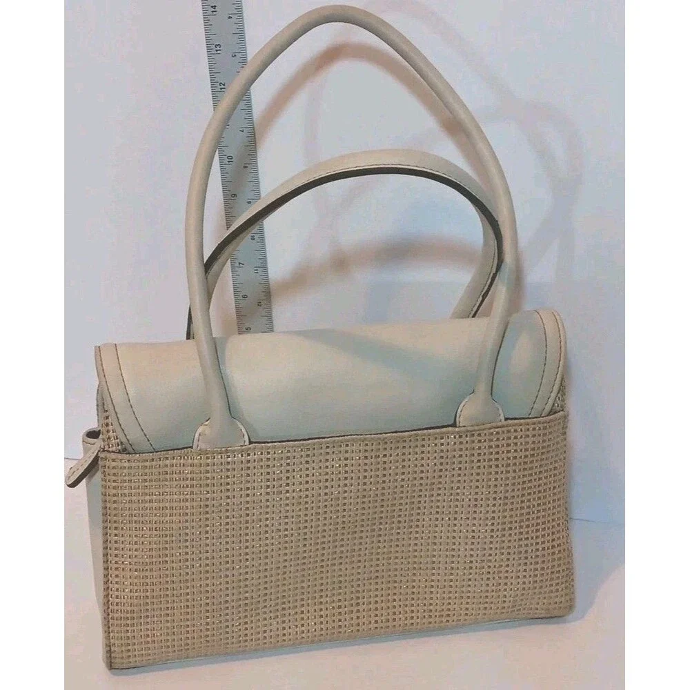 liz claiborne Shoulder Bag Handbag Purse Almond Beige